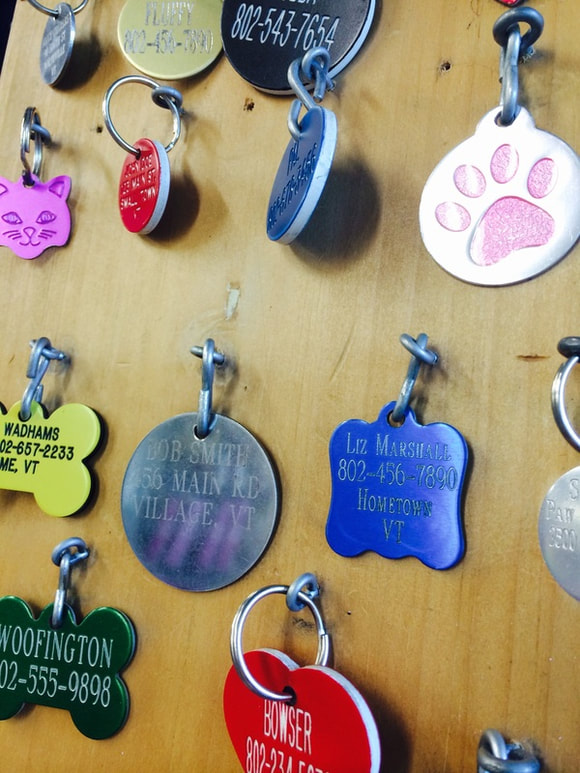 Engraved Pet Tags ID